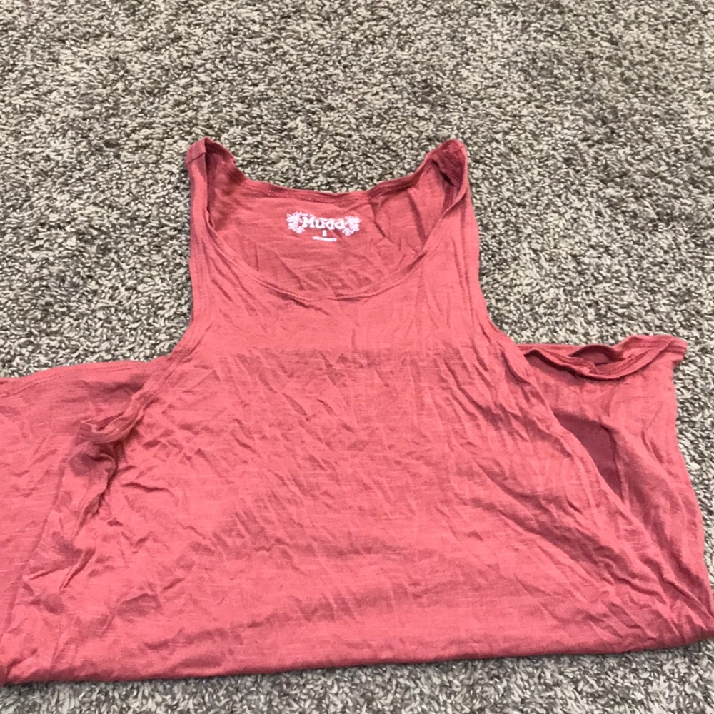 Red tank top